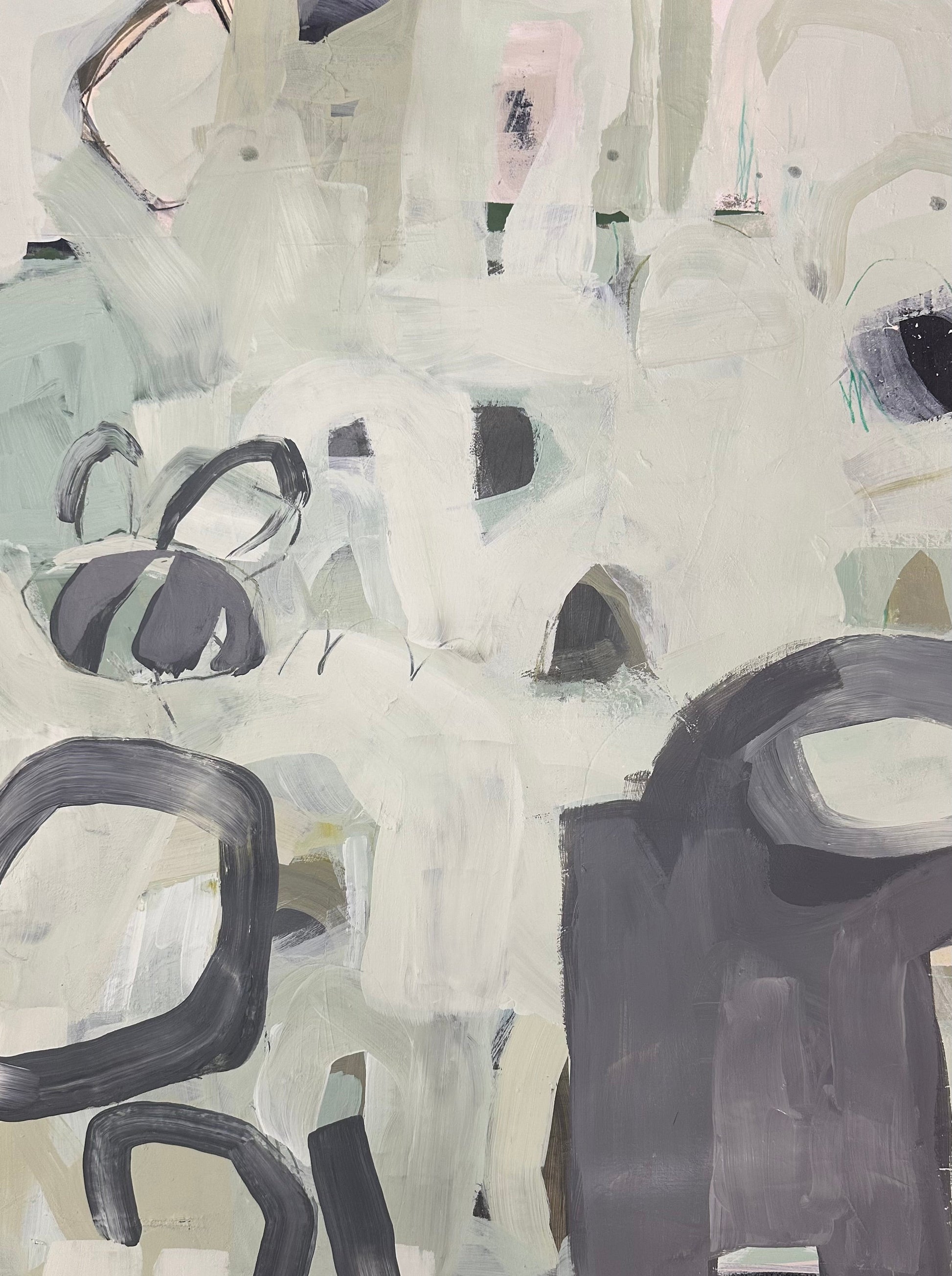 Bee in the clover by Vikki Drummond