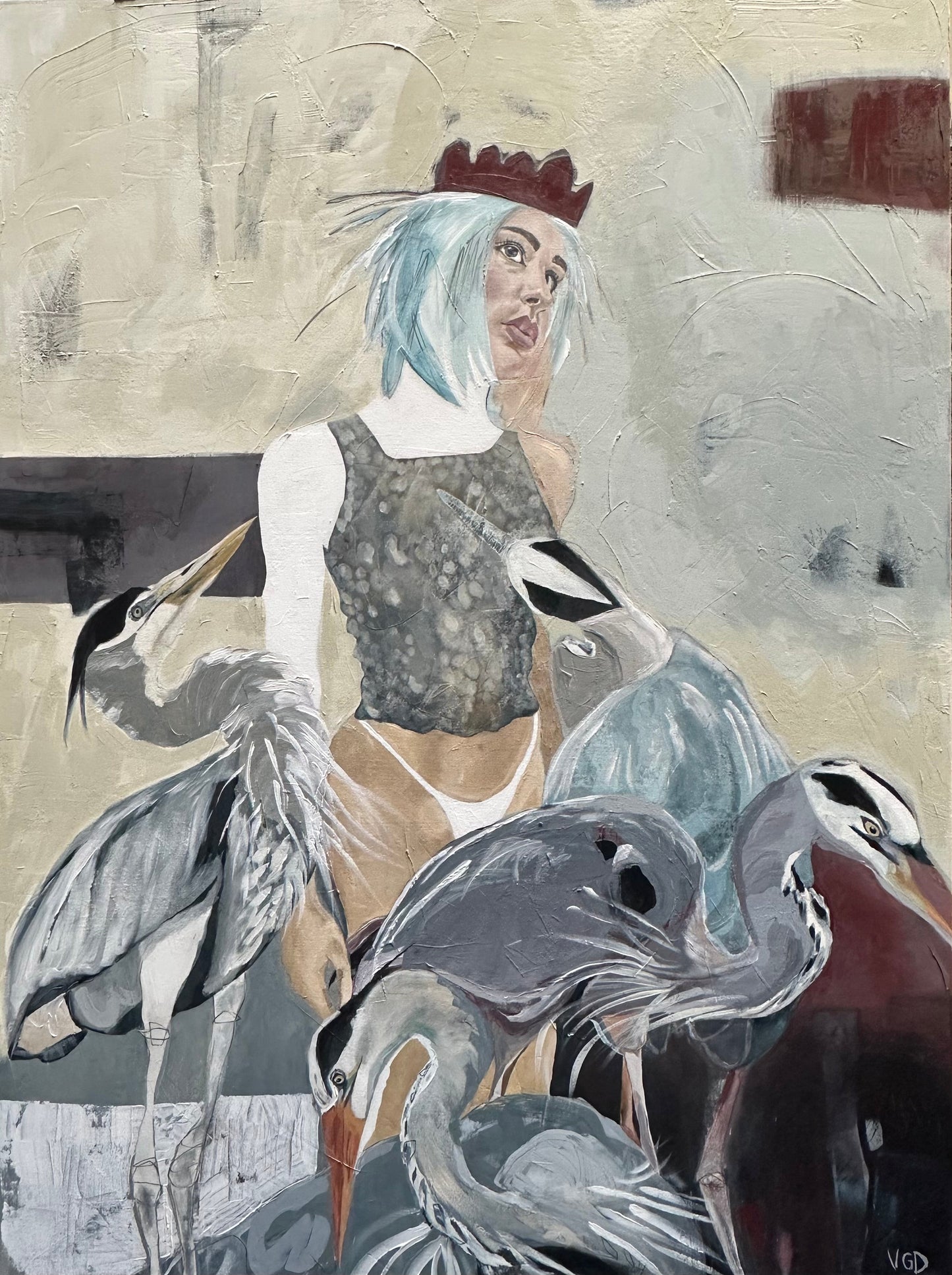 In my thoughts we fly together by Vikki Drummond