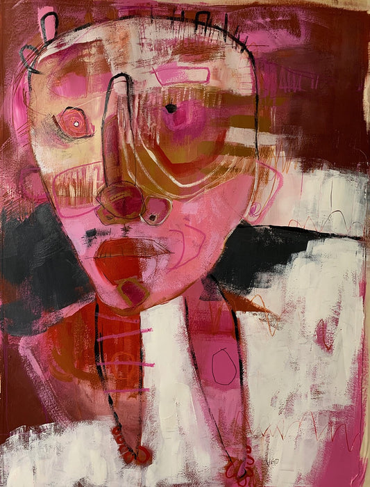 Dancing mask by Vikki Drummond