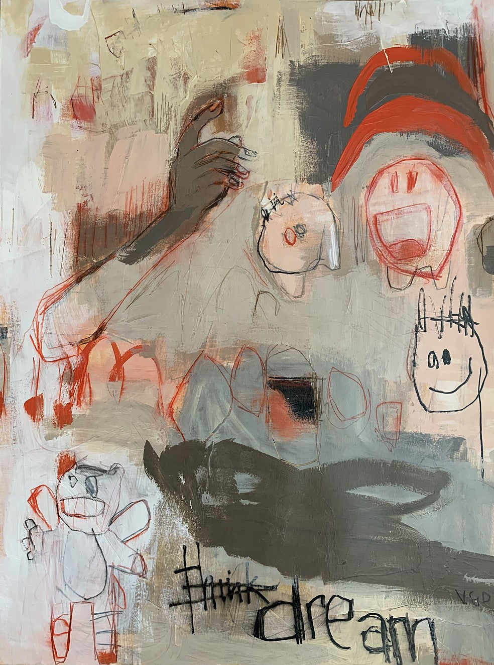 Don't think just dream by Vikki Drummond