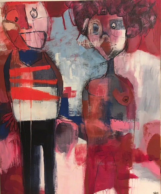 Jane was unapologetically non-conforming.  Dick struggled with this. by Vikki Drummond