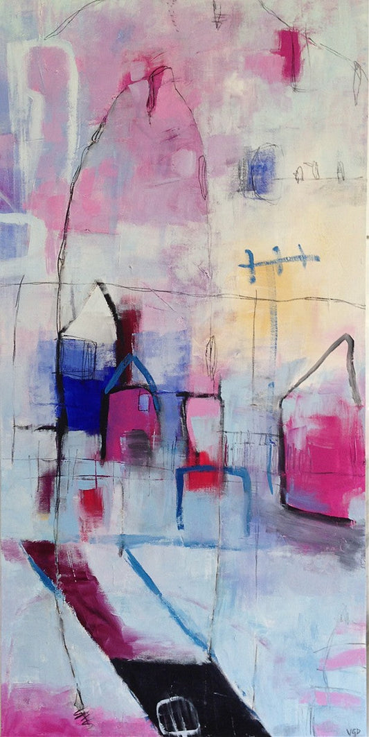 Little Pink Houses by Vikki Drummond