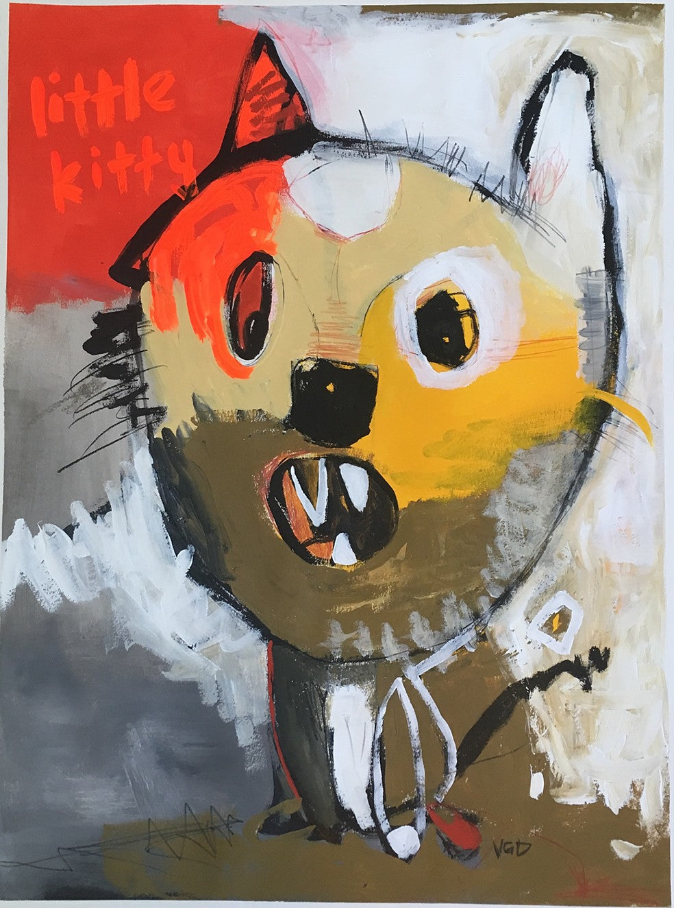 Little kitty by Vikki Drummond