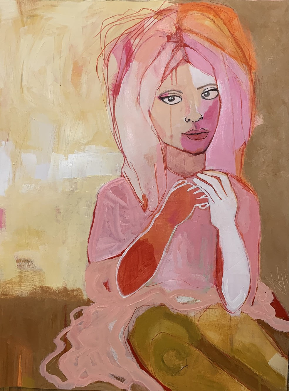 The Thinker (female perspective) by Vikki Drummond