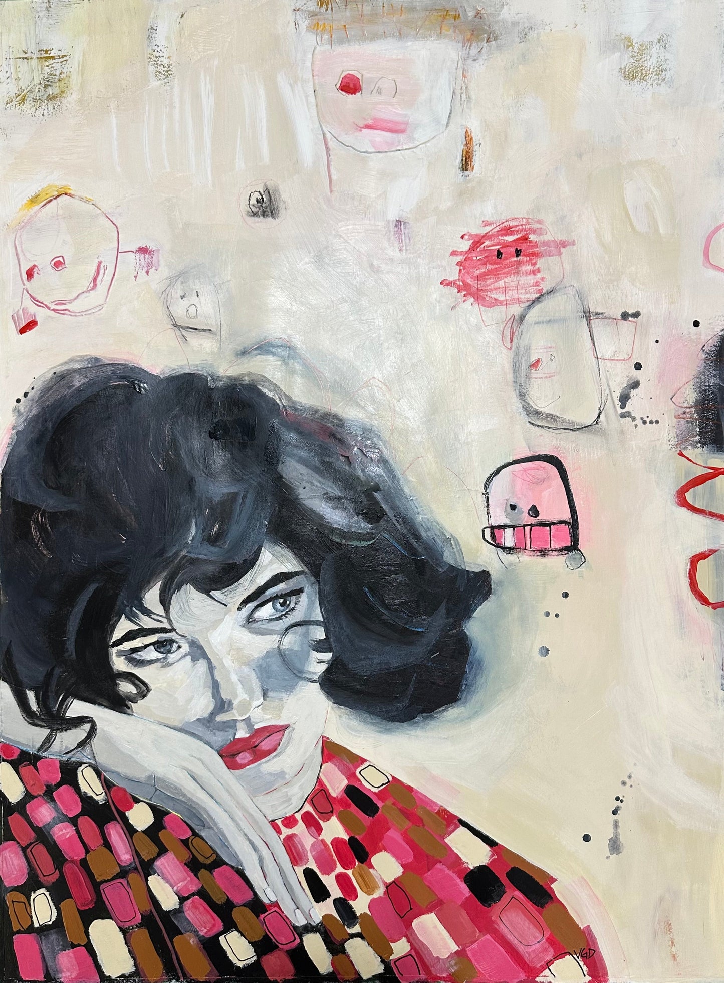 A crowd by Vikki Drummond