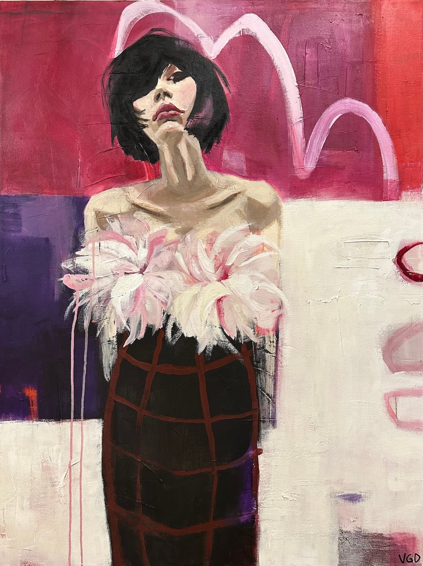 Kiss my chrysanthemums by Vikki Drummond