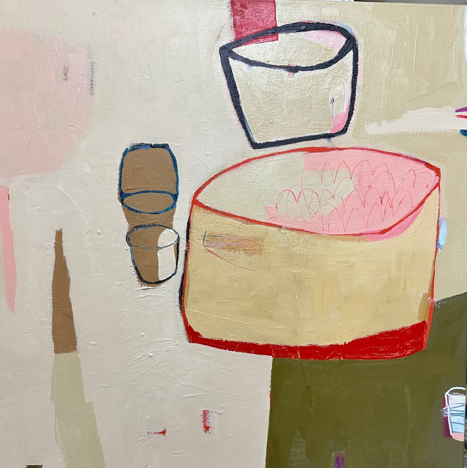 Movie night with chocolate milk by Vikki Drummond