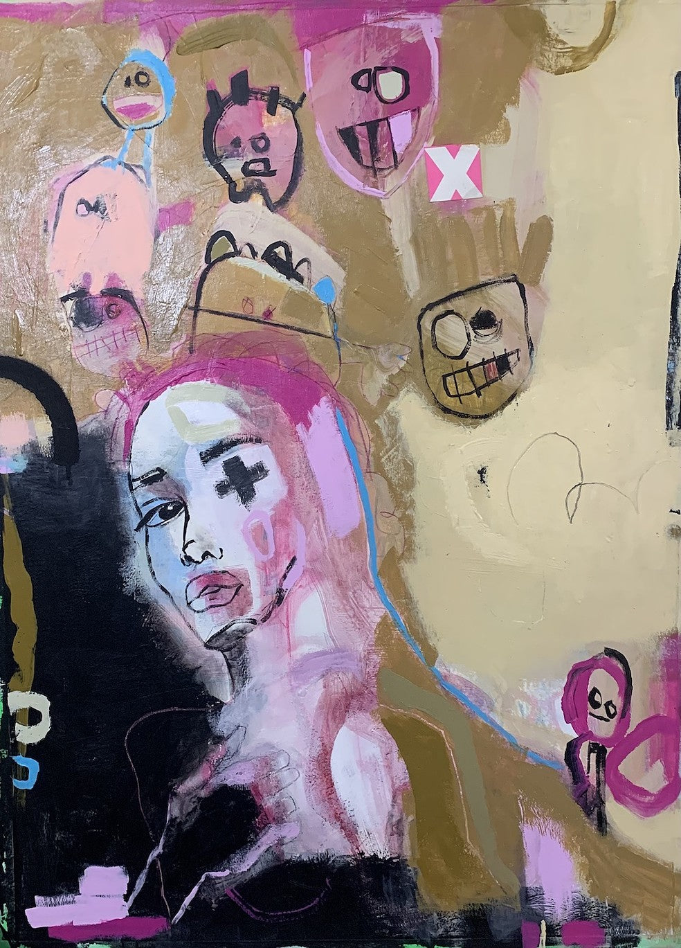 Just me here with my demons by Vikki Drummond